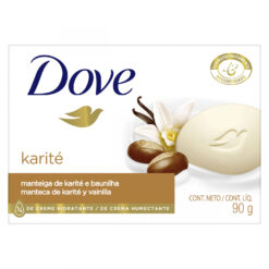 Jabón en Barra Dove  Karité y Vainilla X 90 Gr