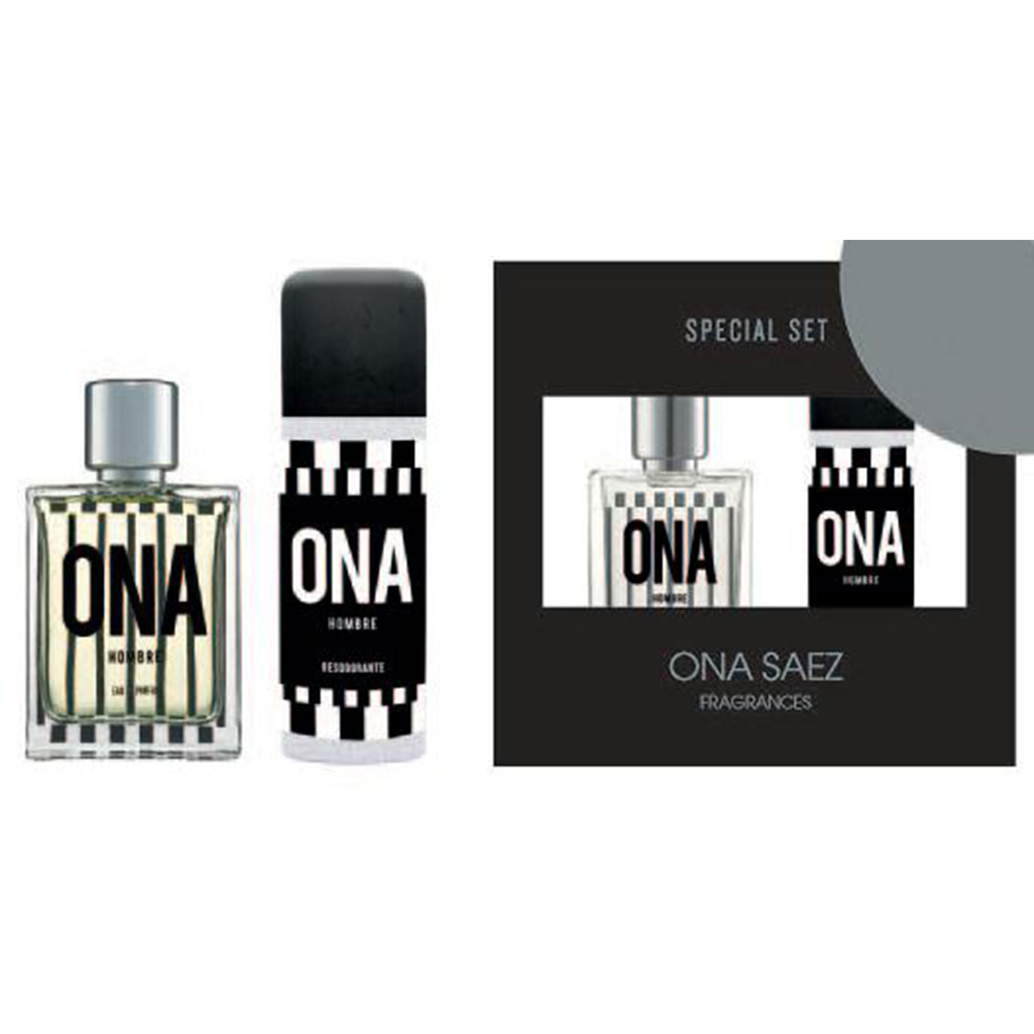 Set Perfume 50 Ml + Desodorante Ona Saez Hombre X 1 U