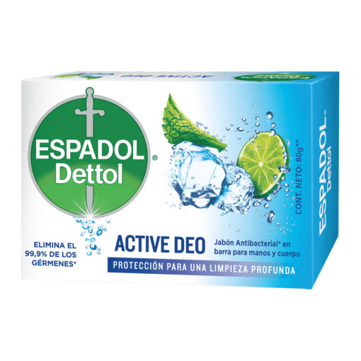 Jabón en barra Espadol Active Deo  X 80 Gr
