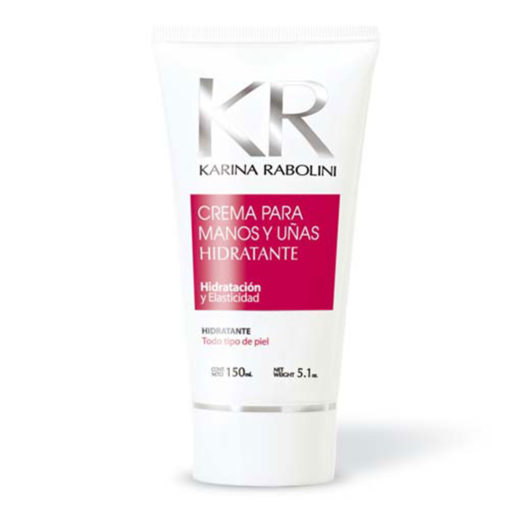 Crema para Manos y Uñas Karina Rabolini Hidratante  X 150 Gr