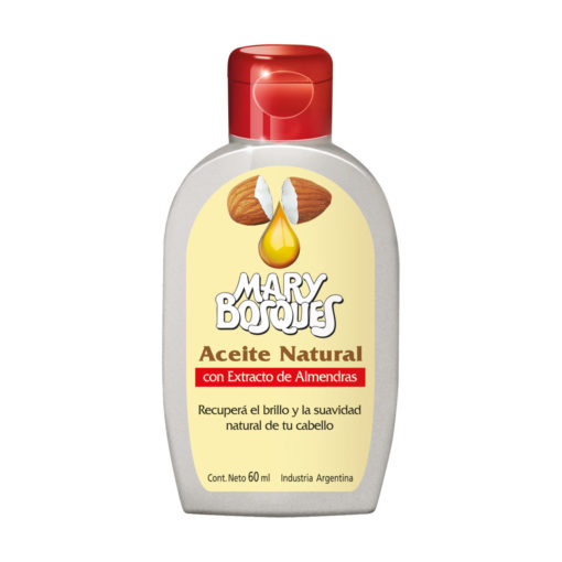Aceite Natural Mary Bosques Con extracto de almendras  X 60 Ml