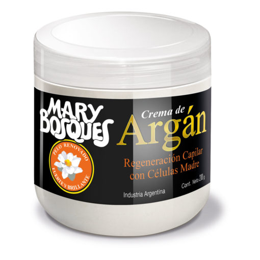 Tratamiento Capilar Mary Bosques Crema de Argan  X 200 Gr