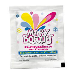 Tratamiento Capilar Mary Bosques Keratina en Crema  X 36 U