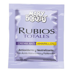 Tratamiento Capilar Mary Bosques Rubios Totales Matizador X 36 U