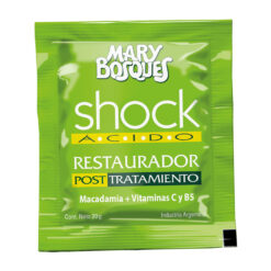 Tratamiento Capilar Mary Bosques Shock Ácido  X 36 U