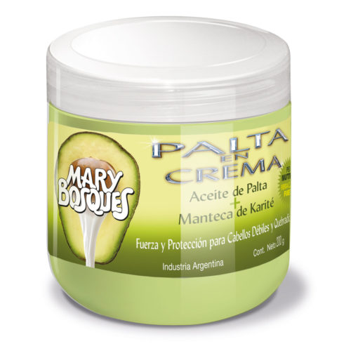 Tratamiento Capilar Mary Bosques Palta en crema  X 200 Gr