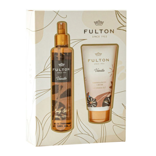 Estuche Body Splash + Crema Fulton  Vainilla X 1 U