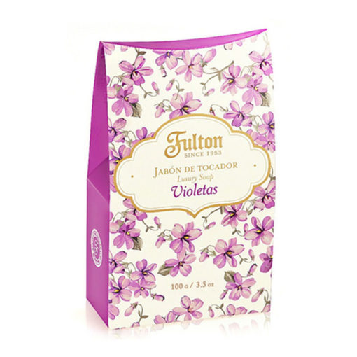 Jabón en barra Fulton  Violetas X 100 Gr