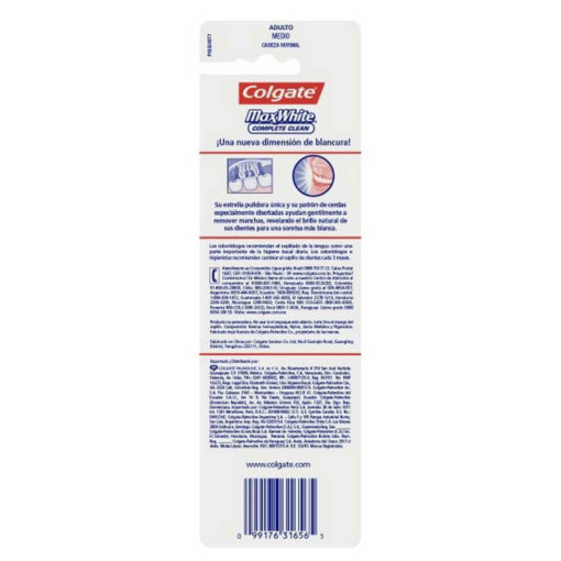 Cepillo de Dientes Colgate Max White Medio X 2 U - Imagen 2