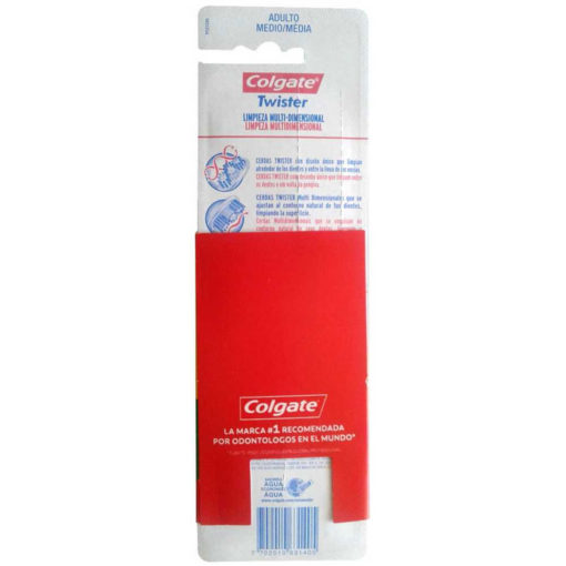 Cepillo de Dientes Colgate Twister Medio X 3 U - Imagen 2