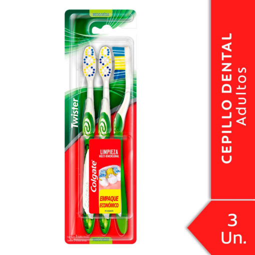 Cepillo de Dientes Colgate Twister Medio X 3 U - Imagen 4