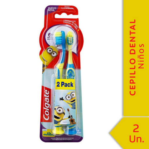 Cepillo de Dientes Colgate Smiles Minons Suave X 2 U - Imagen 5