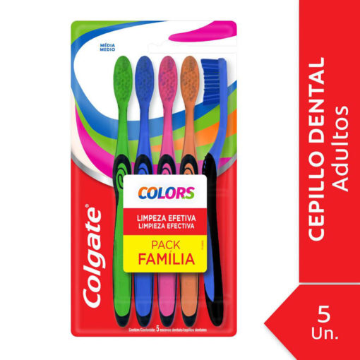Cepillo de Dientes Colgate Colors Suave X 5 U - Imagen 7