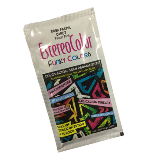 Tintura Semipermanente Esterocolor Funky Colors Rosa Pastel X 47 Gr