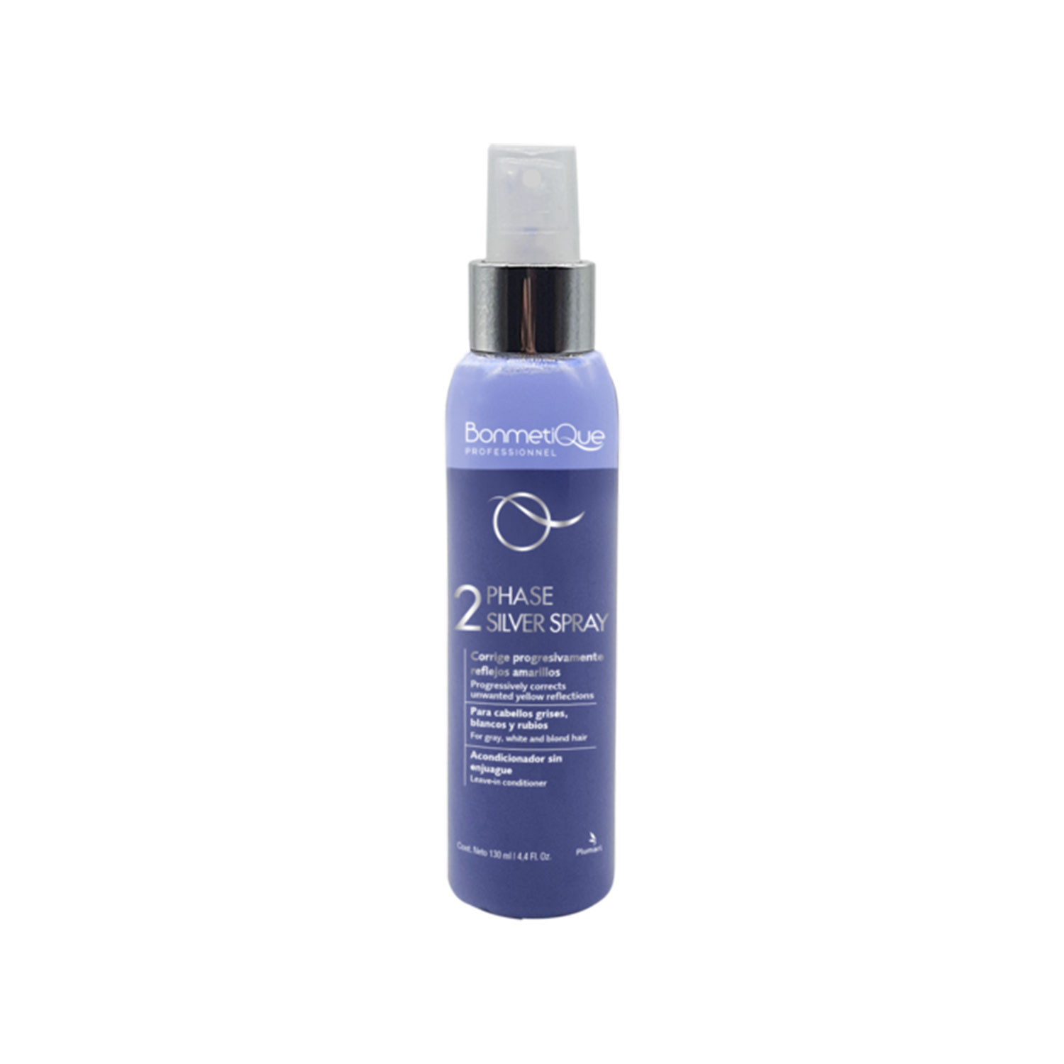 Acondicionador sin enjuague Bonmetique Silver X 130 Ml