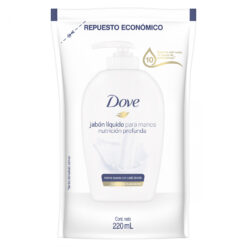 Jabón Líquido Repuesto Dove  Original X 220 Ml