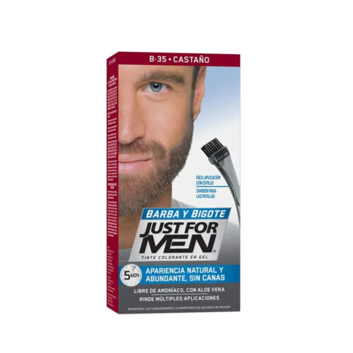 Tintura Colorante en Gel Just For Men  CASTAÑO X 1 U