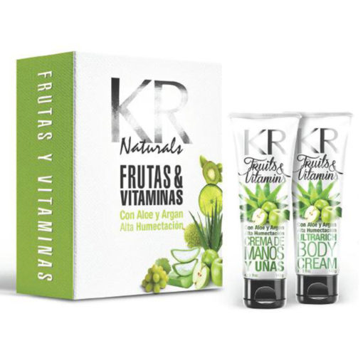 Pack Duo Crema Corporal + Crema para Manos Karina Rabolini Fruits & Vitamins Alta Humectación X 1 U