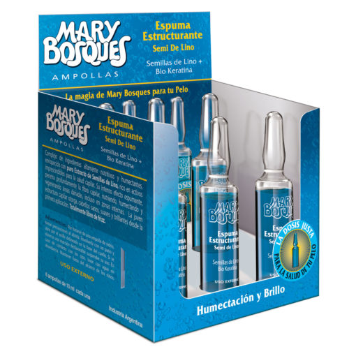 Ampolla Capilar Mary Bosques Espuma Estructurante  X 6 U