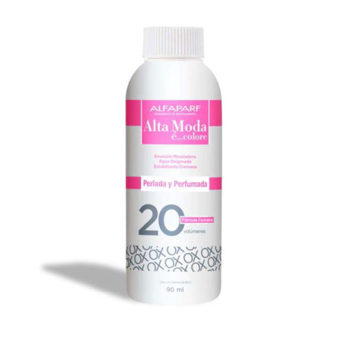 Agua Oxigenada Alta Moda Perlada y Perfumada 20 Volúmenes X 90 Ml