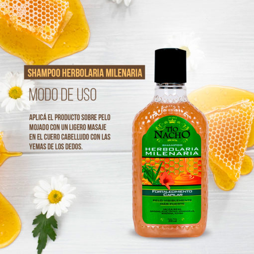 Shampoo Tio Nacho Herbolaria Milenaria  X 200 Ml - Imagen 5