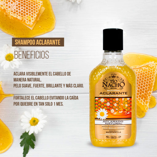 Shampoo Tio Nacho Aclarante  X 200 Ml - Imagen 4