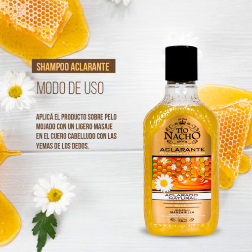 Shampoo Tio Nacho Aclarante  X 200 Ml - Imagen 5