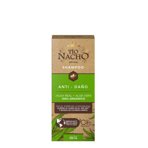 Shampoo Tio Nacho Aloe Vera  X 200 Ml - Imagen 4