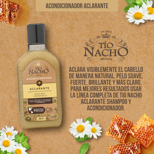 Acondicionador Tio Nacho Aclarante  X 200 Ml - Imagen 6