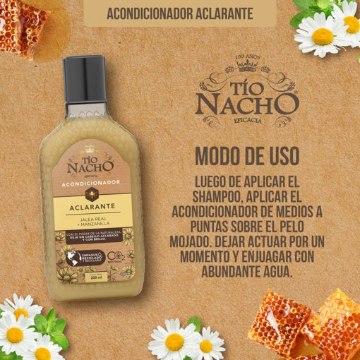 Acondicionador Tio Nacho Aclarante  X 200 Ml - Imagen 7