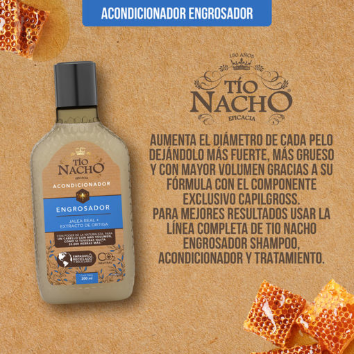 Acondicionador Tio Nacho Engrosador  X 200 Ml - Imagen 6