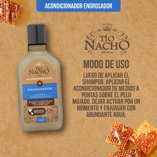 Acondicionador Tio Nacho Engrosador  X 200 Ml - Imagen 7