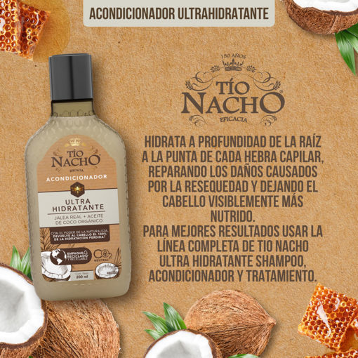 Acondicionador Tio Nacho Ultrhidratante  X 200 Ml - Imagen 6