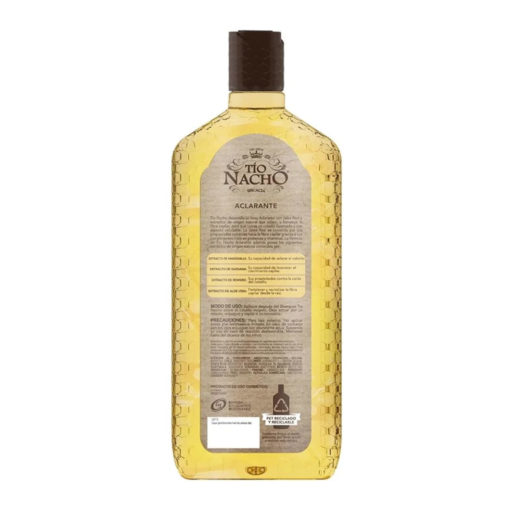 Shampoo Tio Nacho Aclarante  X 415 Ml - Imagen 2