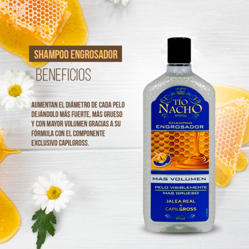 Shampoo Tio Nacho Engrosador  X 415 Ml - Imagen 4