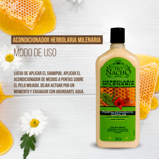 Acondicionador Tio Nacho Herbolaria Milenaria  X 415 Ml - Imagen 5