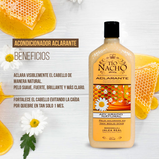 Acondicionador Tio Nacho Aclarante  X 415 Ml - Imagen 4