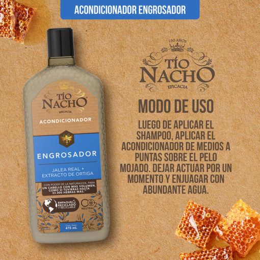 Acondicionador Tio Nacho Engrosador  X 415 Ml - Imagen 7