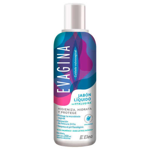 Jabón Liquido Evagina Cuidado Vulvovaginal  X 200 Ml