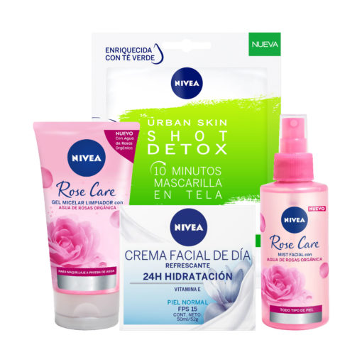 Kit Rutina Facial Nivea Pieles mixtas a oleosas 1 X 1 U