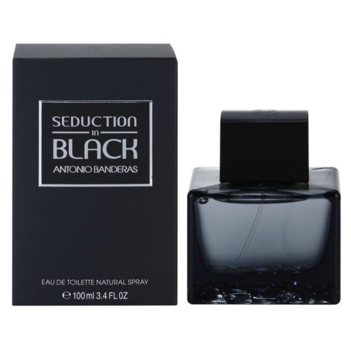 Perfume Antonio Banderas Seduction in Black  X 100 Ml - Imagen 2