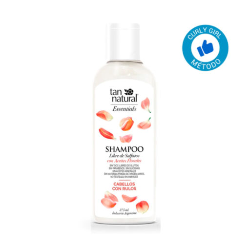 Shampoo Tan Natural  Cabellos con Rulos X 375 Ml