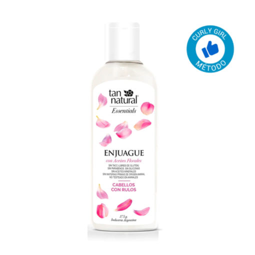 Enjuague Capilar Tan Natural  Cabellos con Rulos X 375 Ml