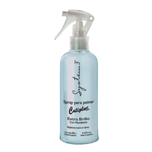 Spray para Peinar System 3 Cutiplus Extra Brillo X 250 Ml