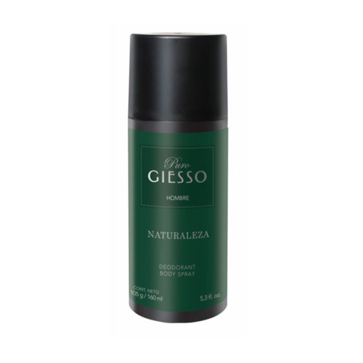 Desodorante Giesso Hombre Verde Naturaleza X 160 Ml