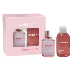 Set Perfume + Espuma de Baño Cheeky Girls Lovely X 1 U