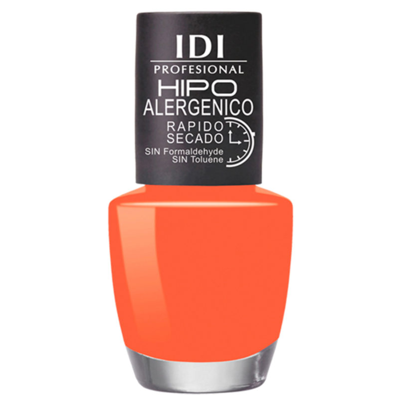 Esmalte Hipoalergenico Idi Makeup Neón 95 Orange Bomb X 13 Ml