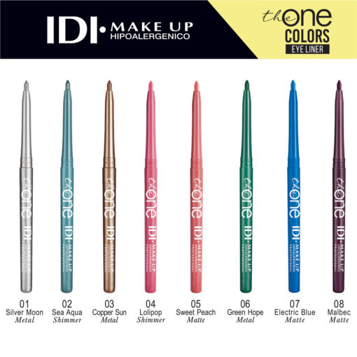 Delineador Retractil Idi Makeup The one 08 Malbec Matte X 0,28 Gr - Imagen 3