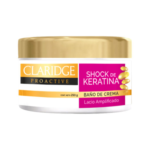 Baño de Crema Claridge Shock de Keratina  X 250 Gr