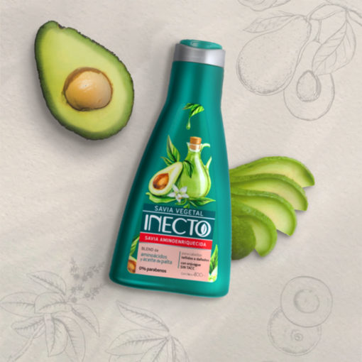 Savia Natural Inecto Aminoenriquecida  X 400 Ml - Imagen 2